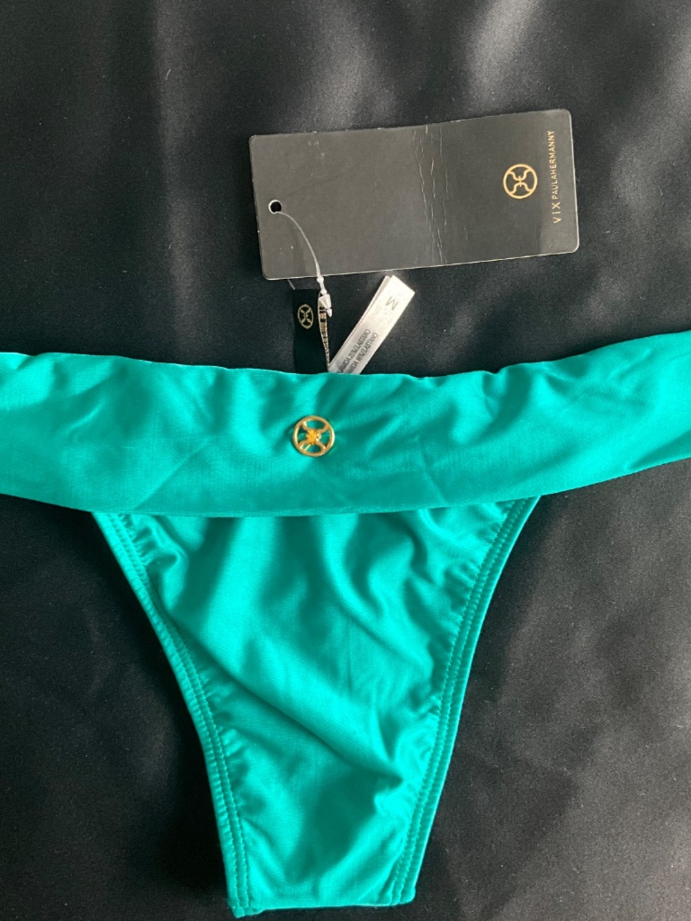 ViX Paula Hermanny Turquoise Bikini Set — New with Tags M - Picture 3 of 9
